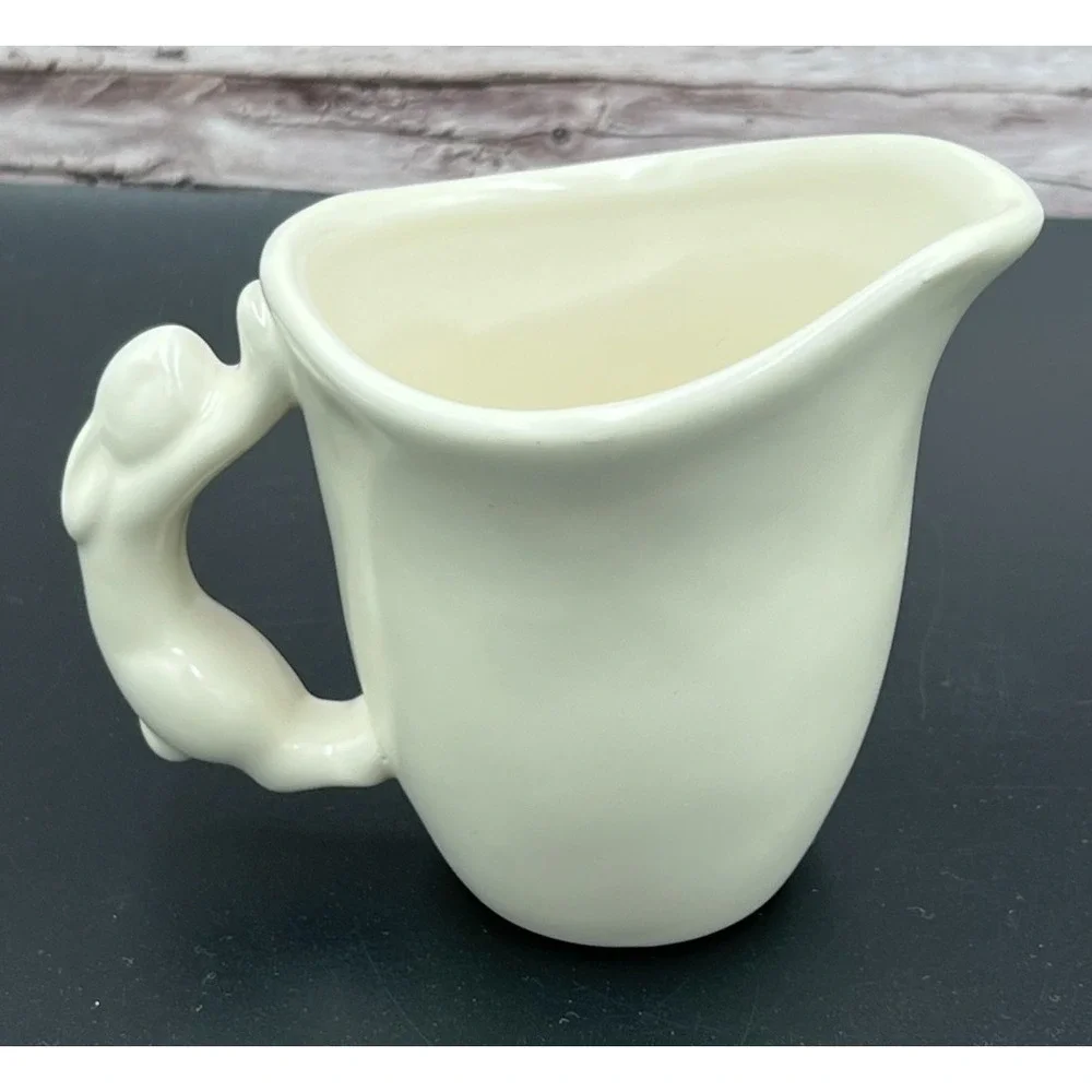 Target Threshold Aralia Pink Bunny Stoneware Creamer Dish Ceramic Spring Easter